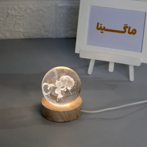 گوی کریستالی طرح شازده کوچولو قطر 6